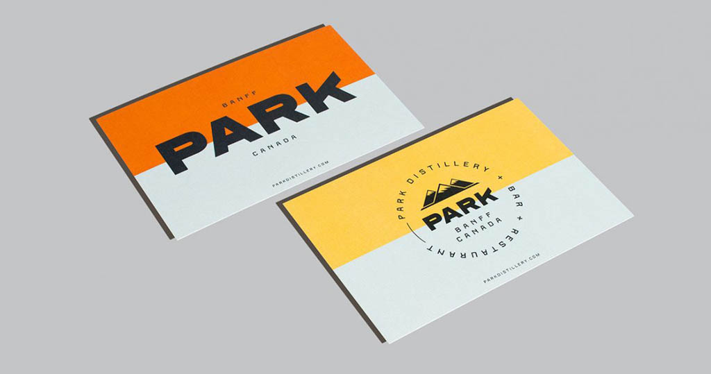 Park Restaurant + Distillery - Branding by Glasfurd & Walker