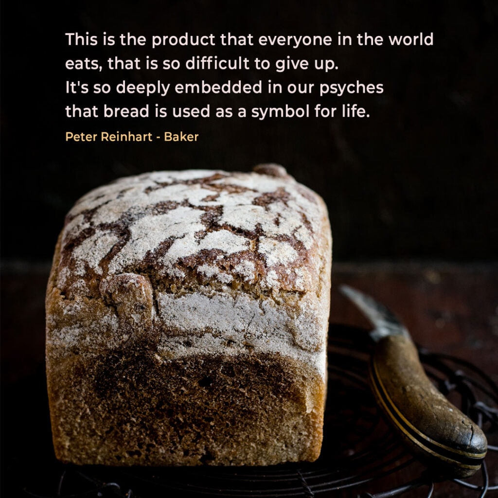 Bakery quote by baker Peter Reinhart