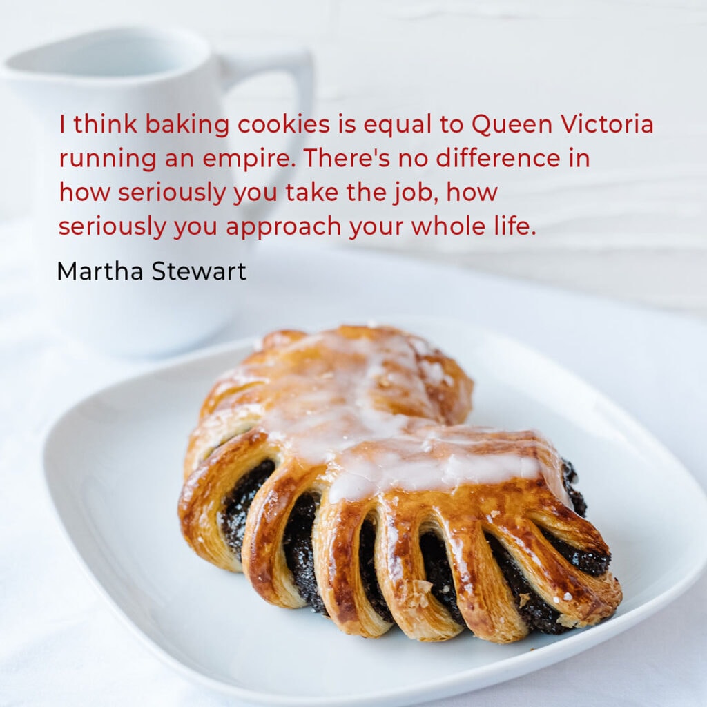 Bakery quote by Martha Stewart