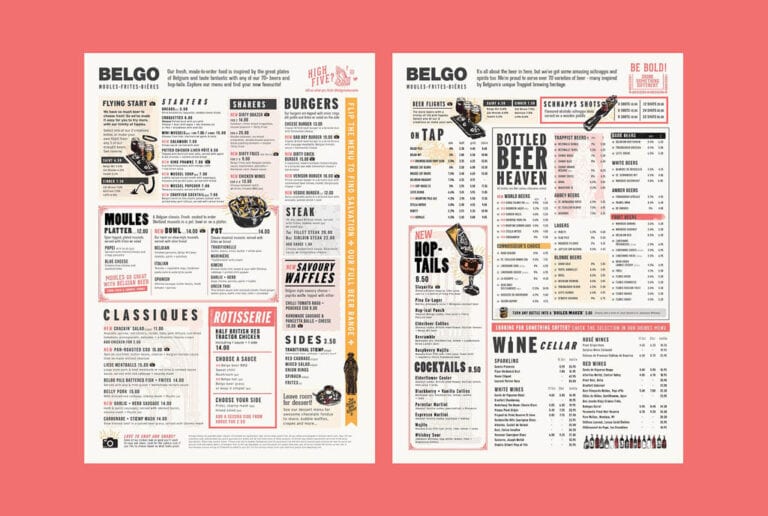55 Examples of Restaurant Menu Designs for Inspiration