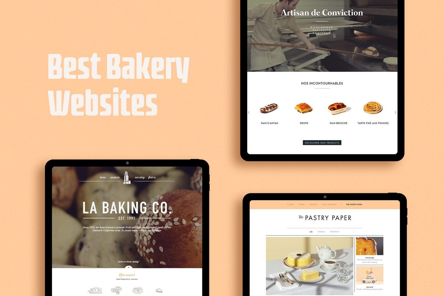 Best bakery websites