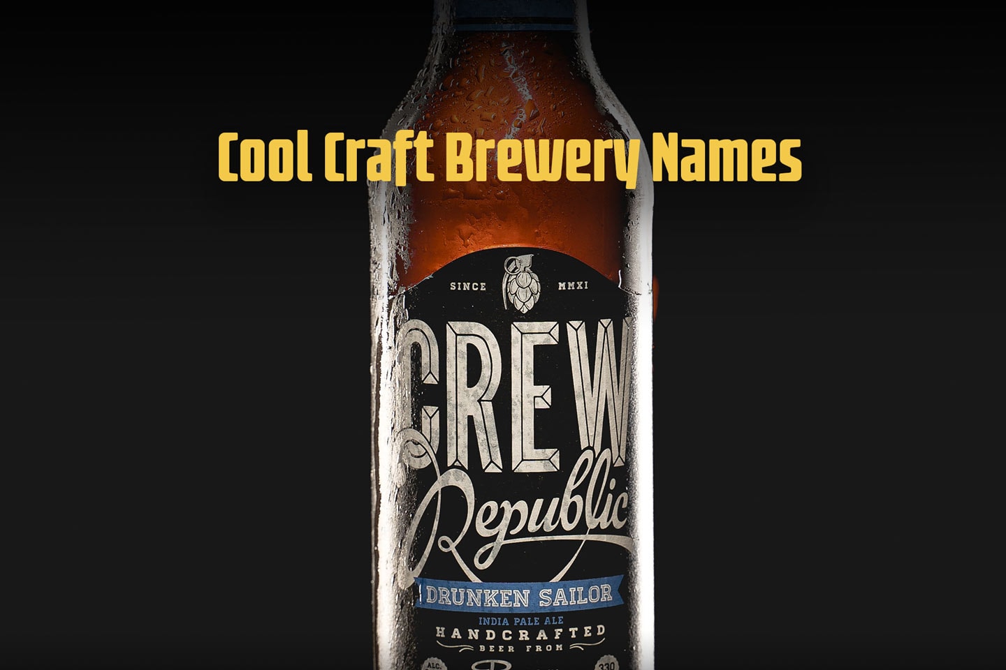 Cool Craft Brewery Names