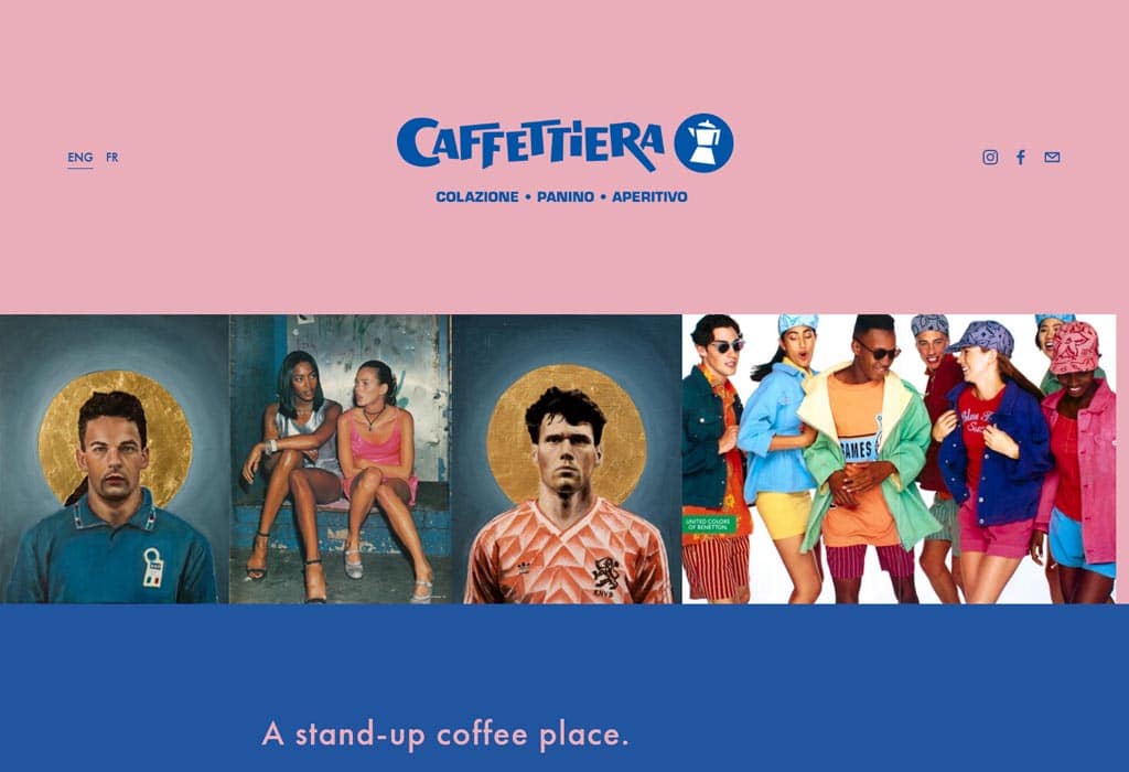 Website image of Caffeteria