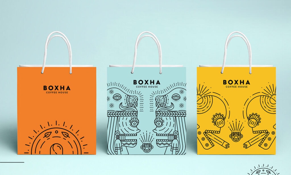 Branding for BOXHA - COFFEE HOUSE by THIS IS EME