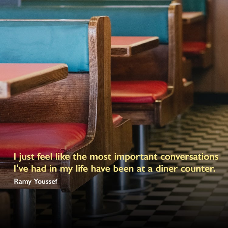 Diner quote by Ramy Youseff