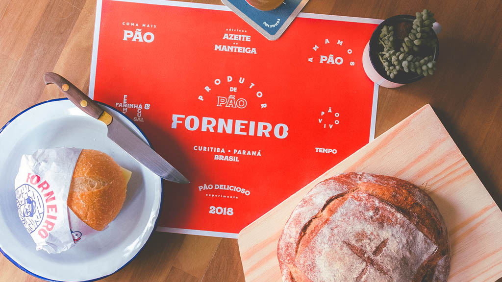 Branding for Forneiro bakery by Pedro Studio