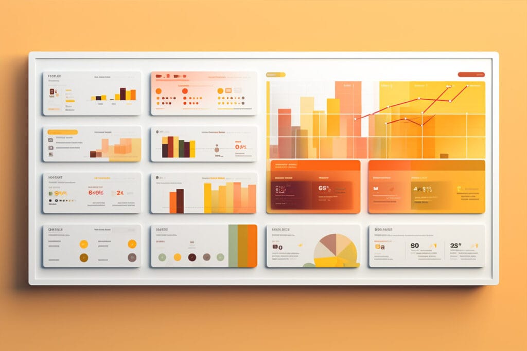 Illustration symbolizing a business model canvas