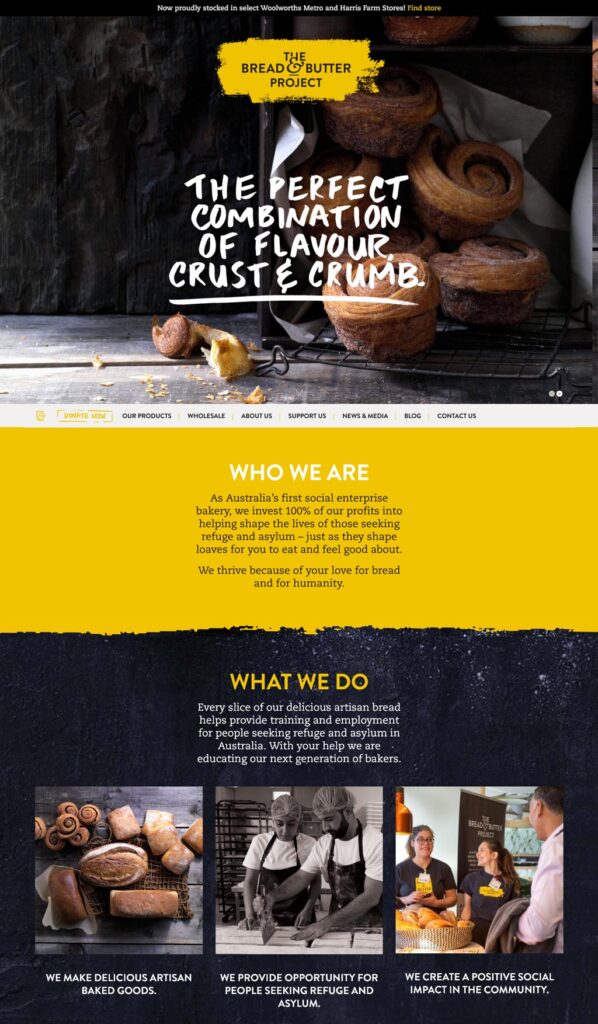 website image of The Bread & Butter Project