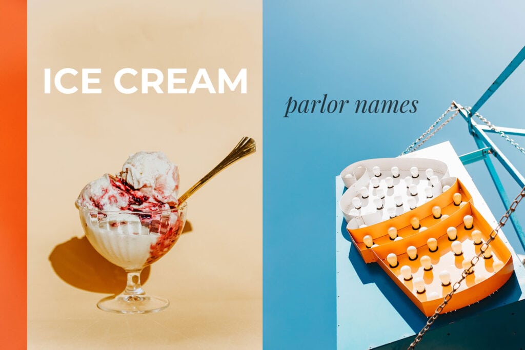Ice Cream Parlor Names