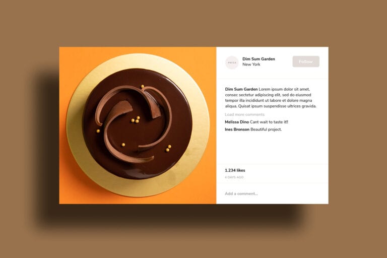 Instagram caption example for restaurants