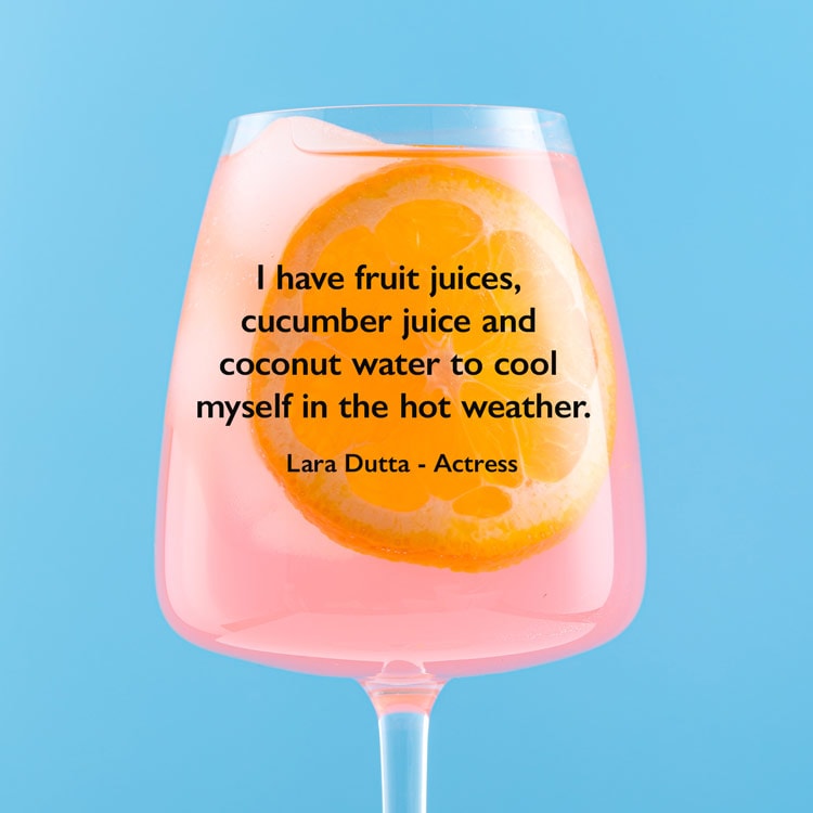 Juice quote by Lara Dutta