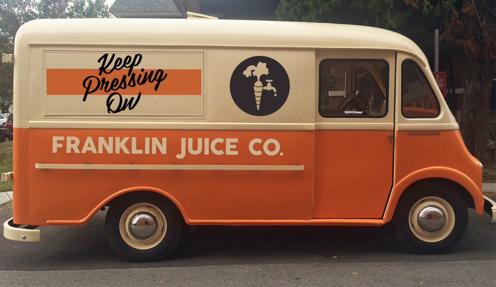 Franklin Juice Co. Truck Design & Branding