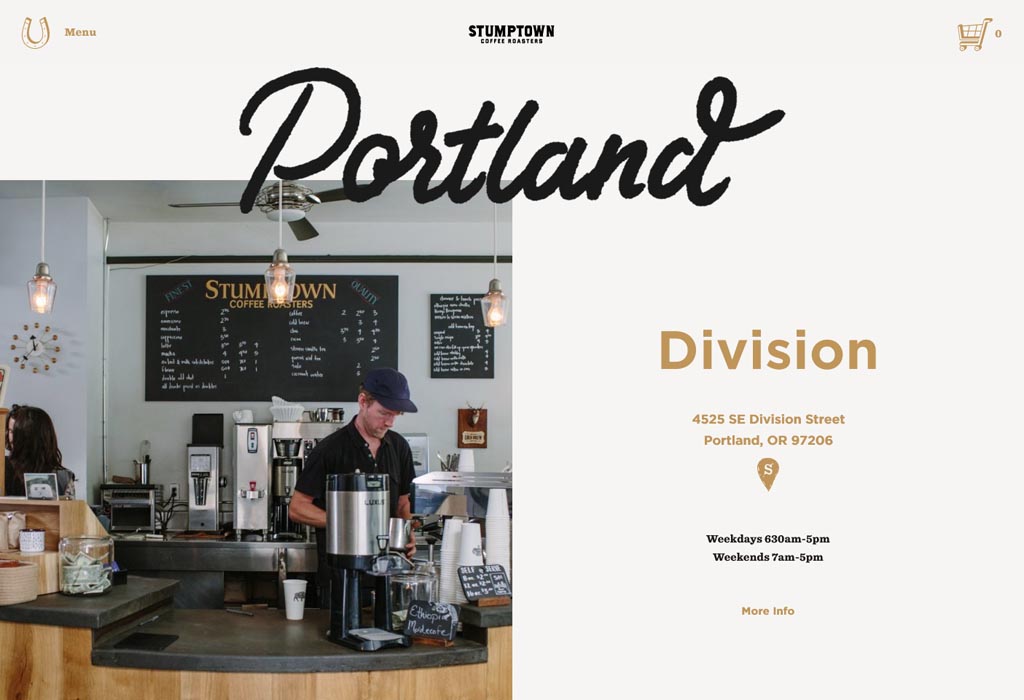 website image of Stump Town Roasters