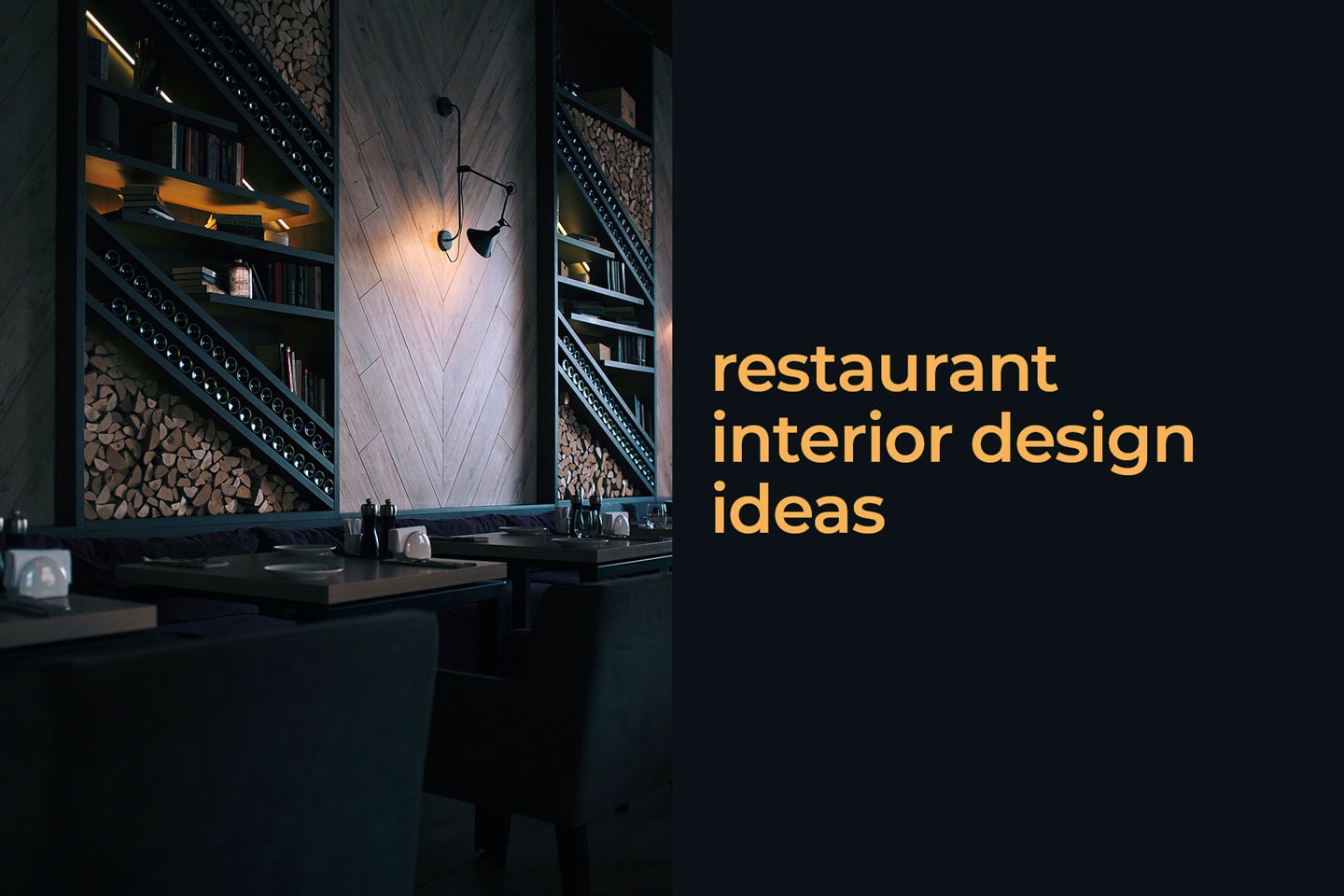 restaurant interior design ideas