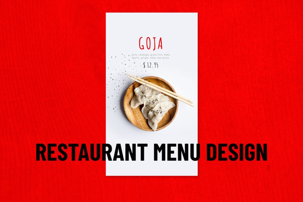 bar menu design inspiration