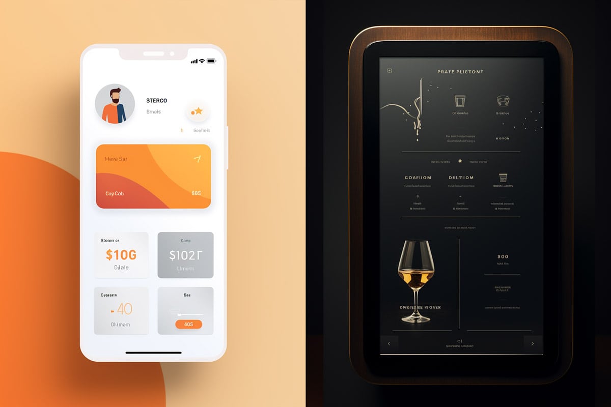 Illustration of a mobile device showing a payment screen