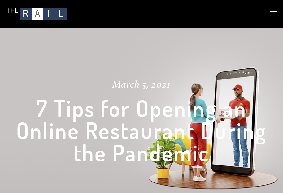Screenshot 7 Tips for Opening an Online Restaurant During the Pandemic