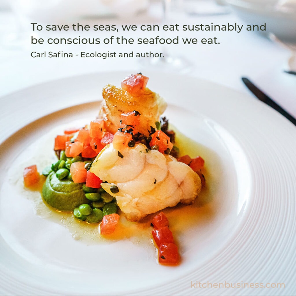 Seafood quote by Carl Safina