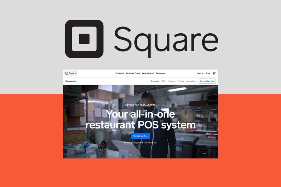 Square for Restaurants POS system