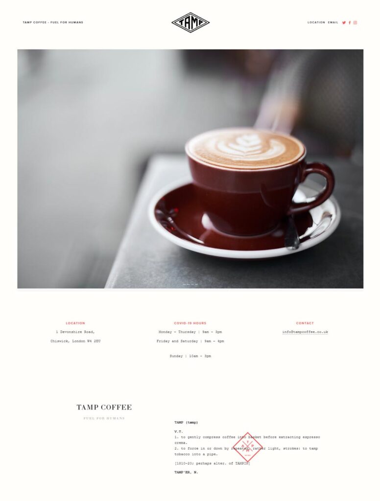 Tamp Coffee