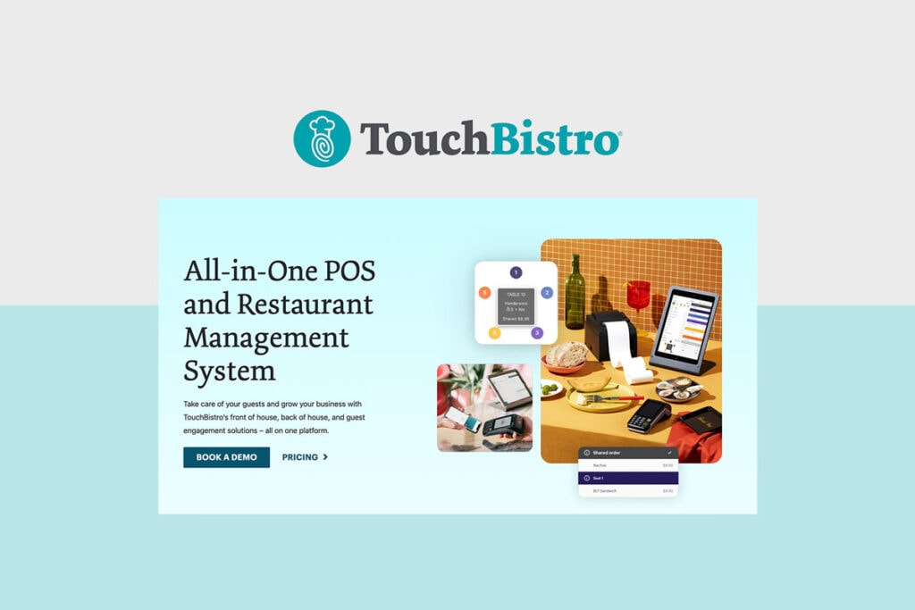 TouchBistro website 2023