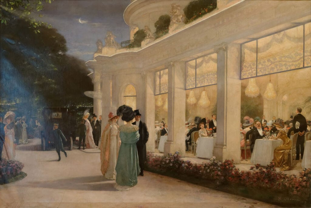 Une soiree au Pre Catelan Henri Gervex