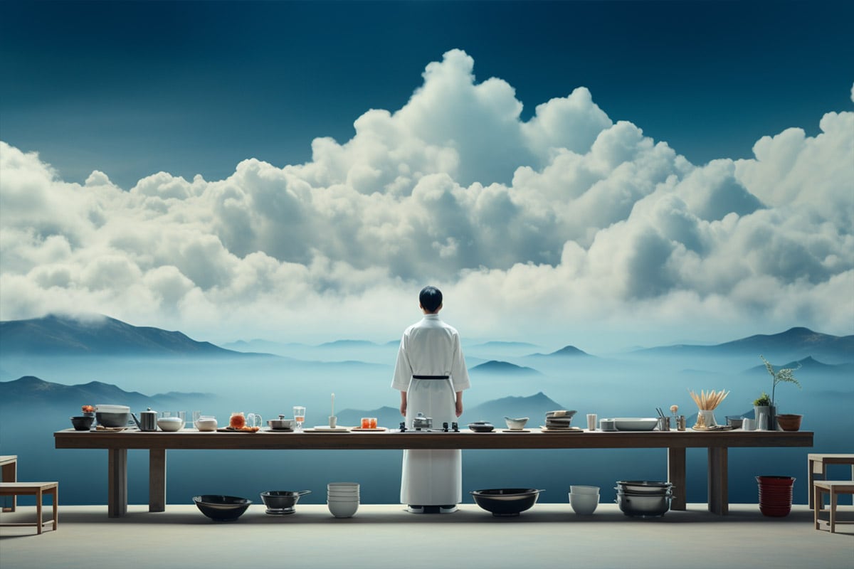 Image illustrating a cloud kitchen