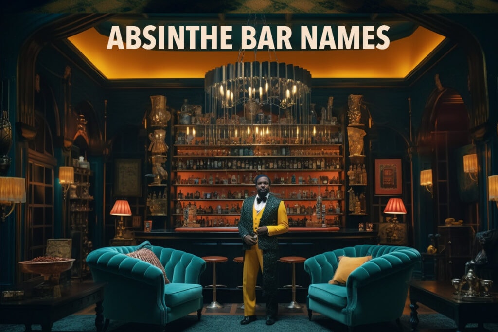 Bartender in Absinthe Bar