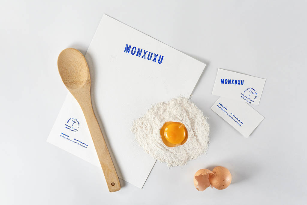 Monxuxu artisanal bakery branding by Vegrande