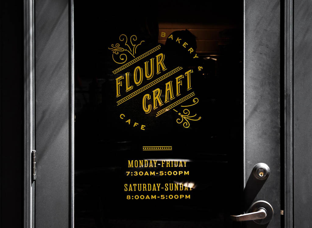 Flour Craft Bakery - Logo Design by Bootjack