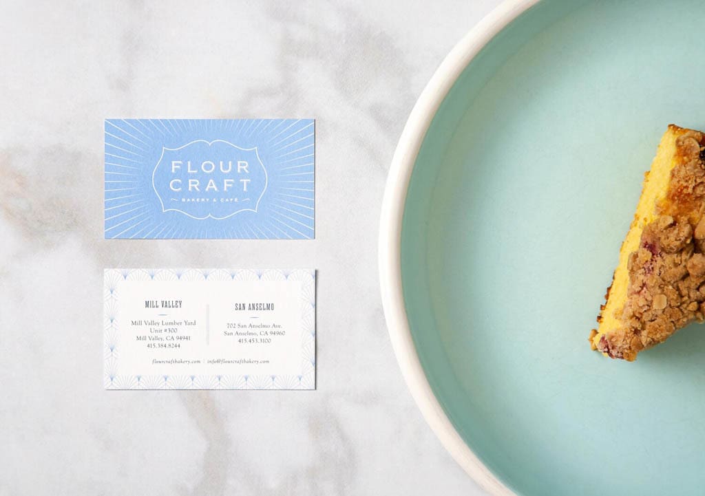 Flour Craft Bakery & Café - Business Card