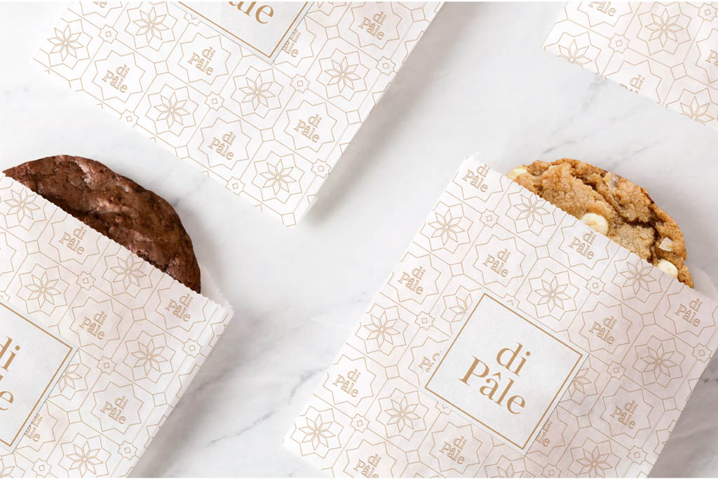 Branding for Di Pâle Gelateria by Estudio Nuar