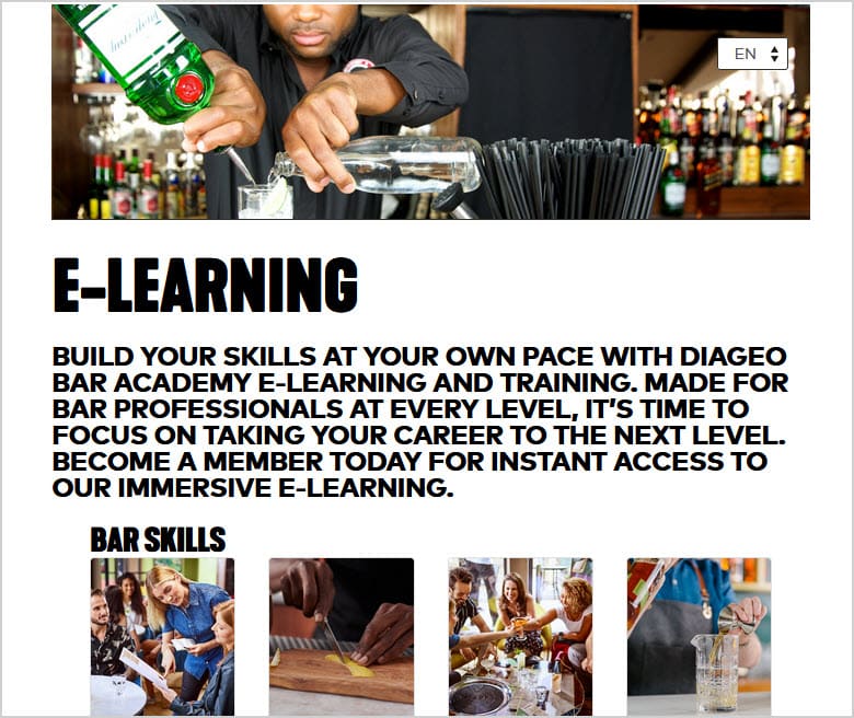 Diageo Bar Academy