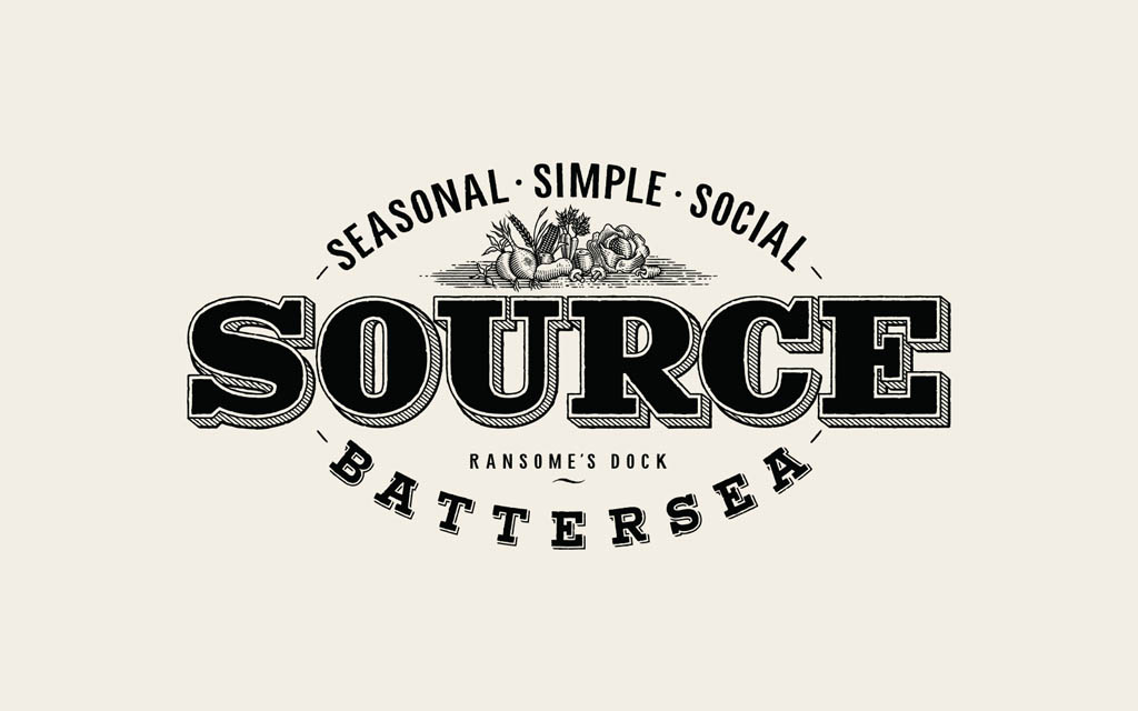 Source Restaurant - Logo by Tom Lane