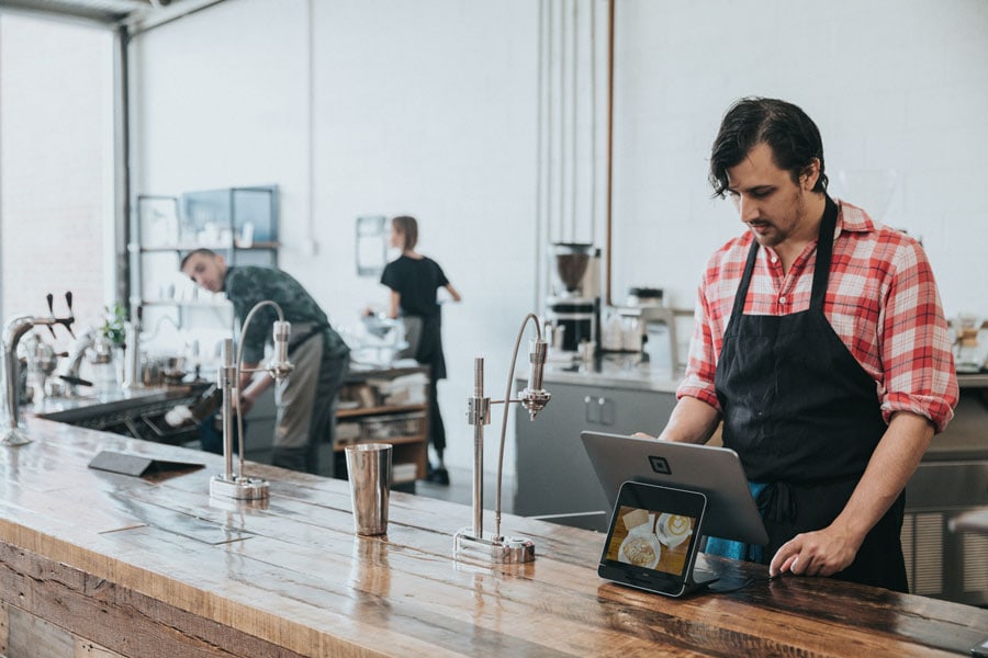 Point of Sale System Restaurant cafe