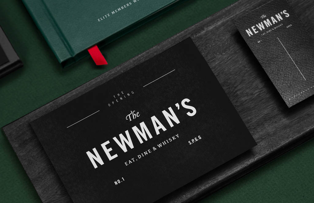 The Newman's Bar - Branding by Parametro Studio