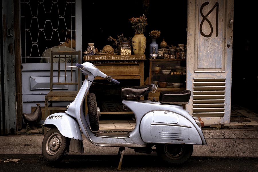 Italy Vespa