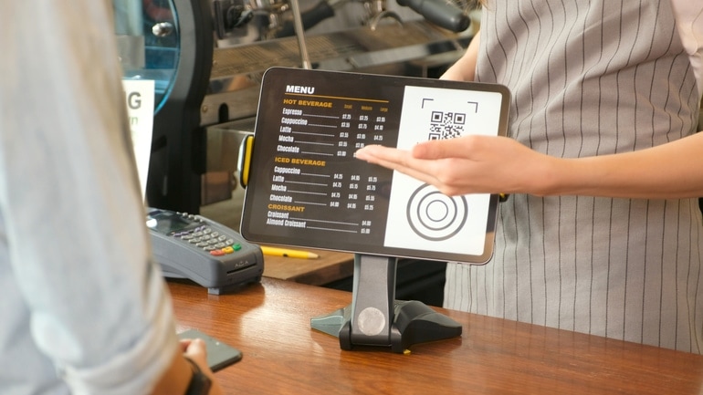 TouchBistro customer facing display