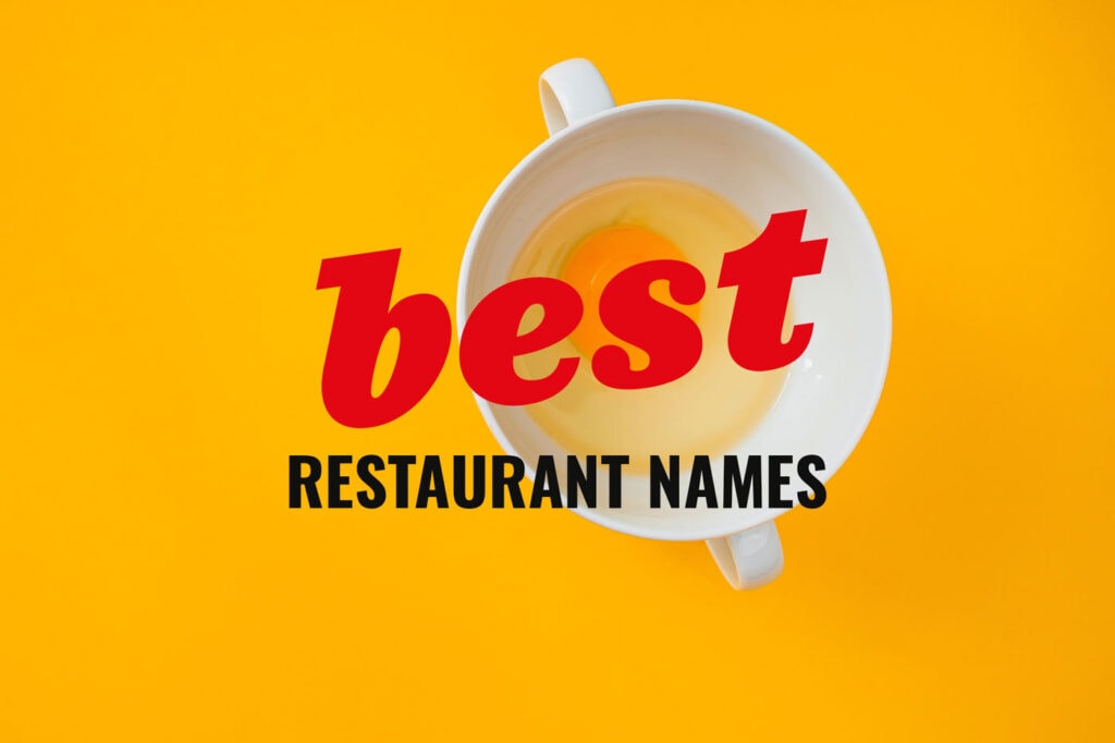 best restaurant names