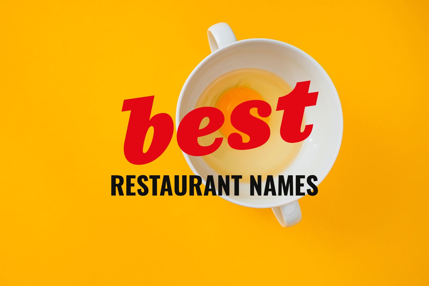 Restaurant Names 1 