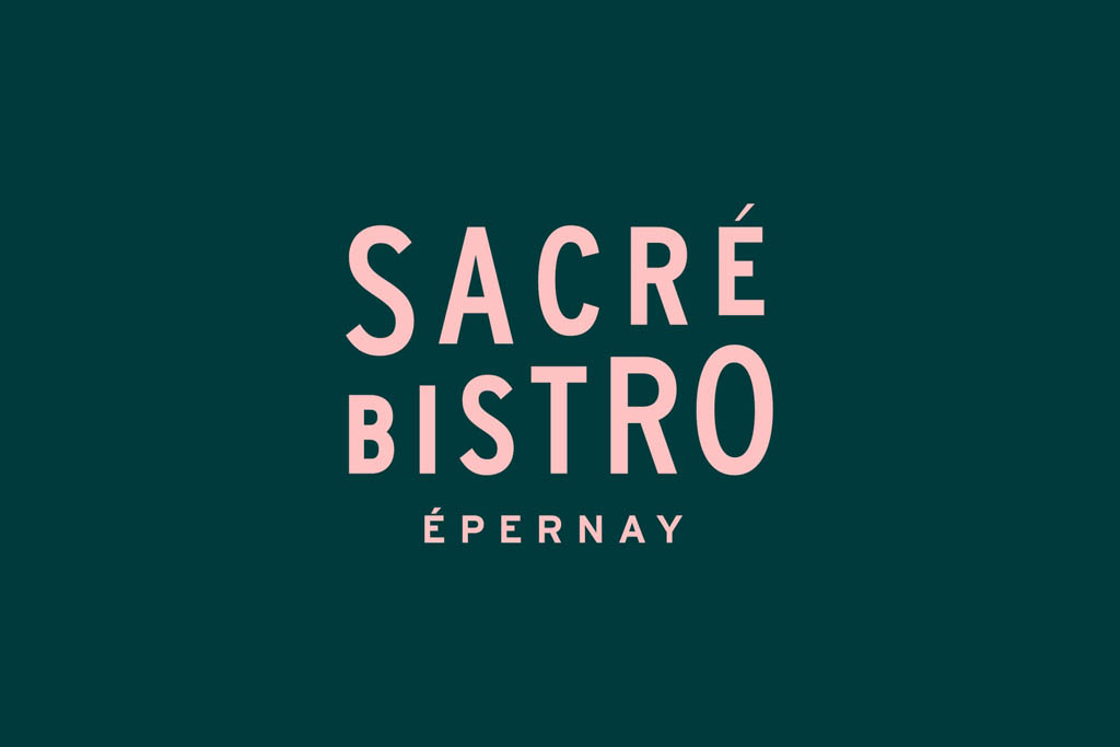 Sacré Bistro - Logo by Studio Plastac