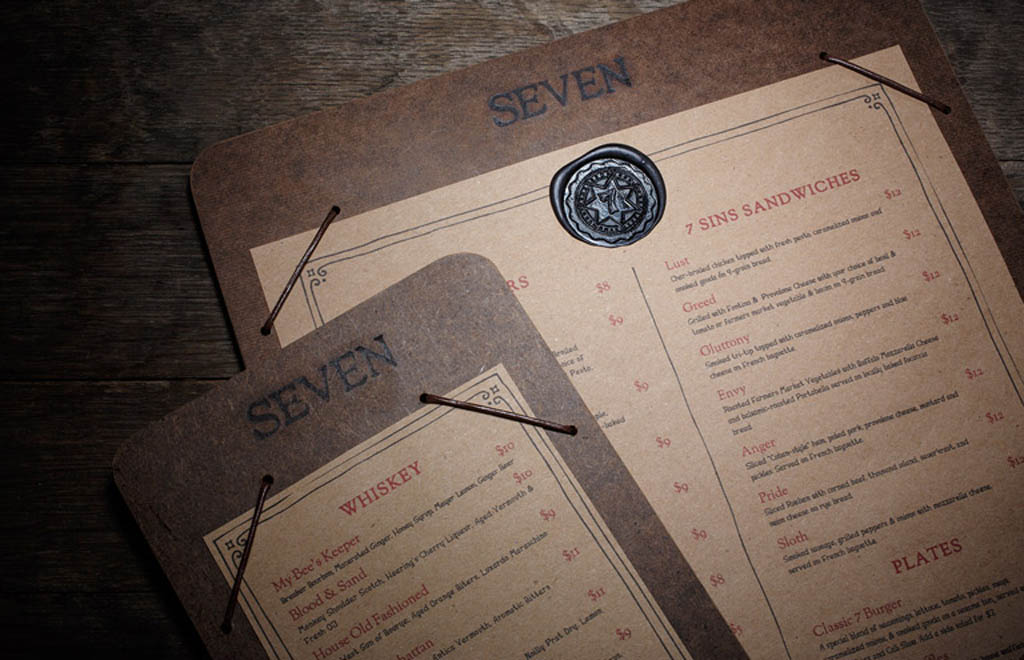 Seven Bar & Kitchen  - Branding by SLTWTR Creative Agency