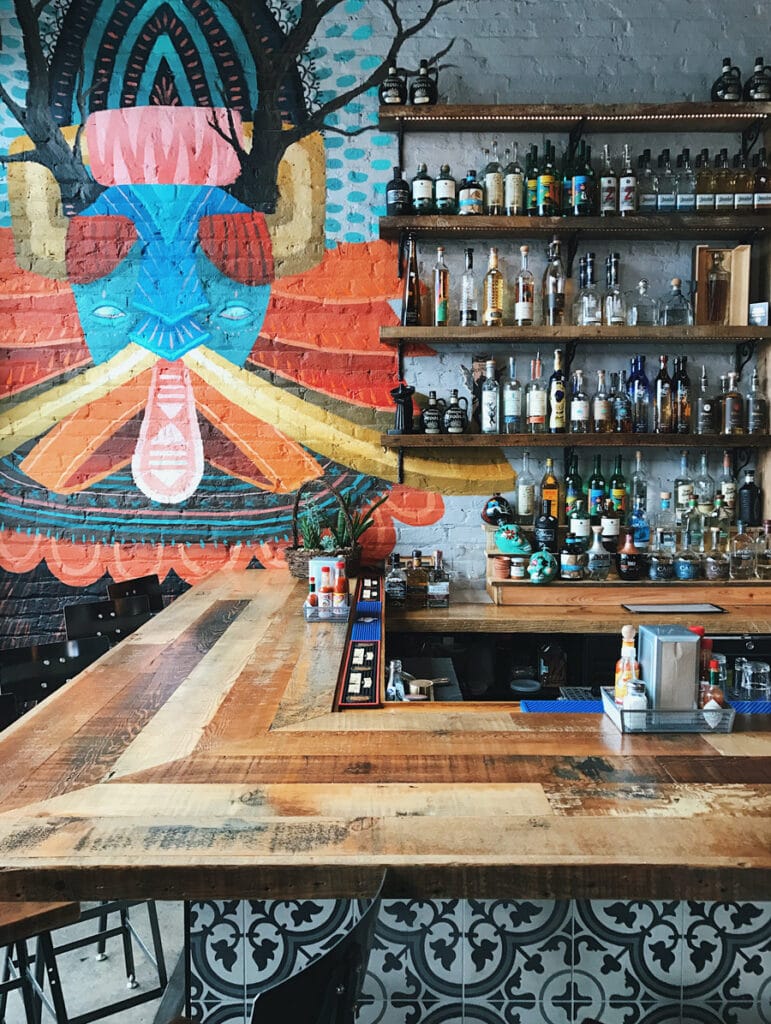 Bar interior