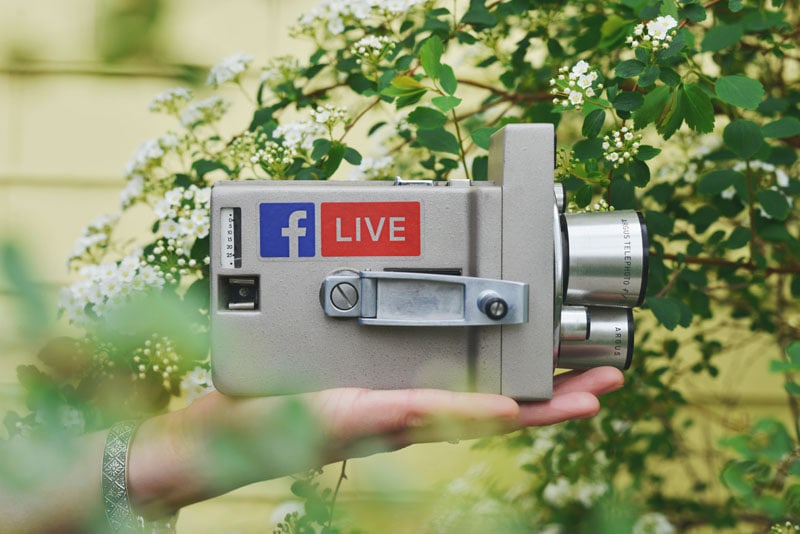 facebook live video camera